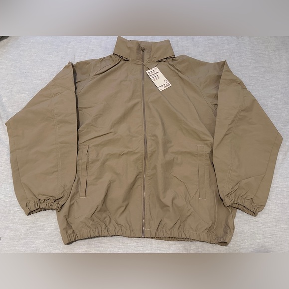 Brand New MUJI Walker Men’s Water Repellent Windbreaker Beige M Size - Picture 1 of 6